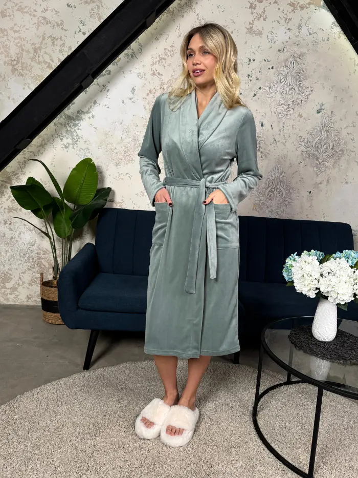 Купити - Халат жіночий на запах