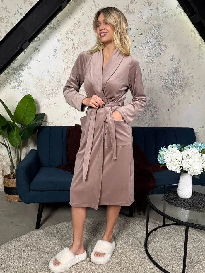 Купити - Халат жіночий на запах