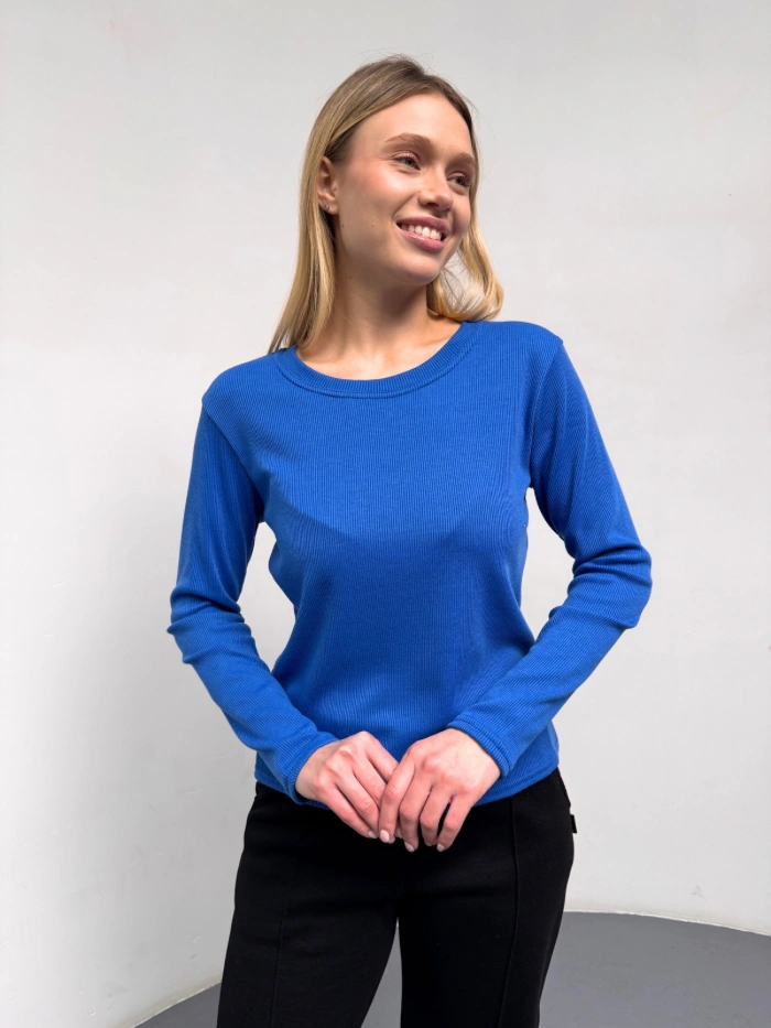 Купити - Лонгслів в рубчик