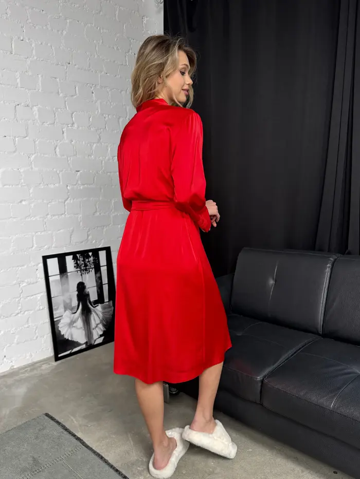 Купити - Шовковий халат