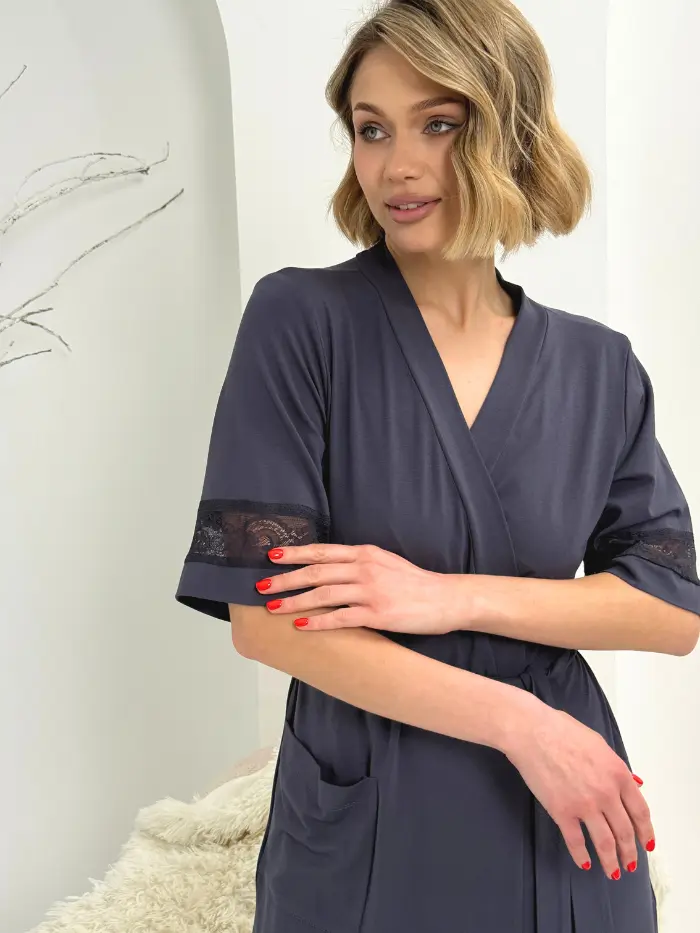 Купити - Халат жіночий на запах